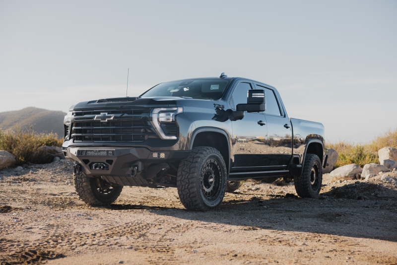 Chevrolet Silverado 3500 Front Bumper - DV8 Offroad - Spec Series - Black - `24-`26